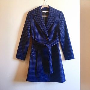 Diane Von Furstenberg Tie waist Wool Coat